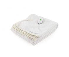 Kooper Couverture chauffante Elalveare Simple 230 V 60 W Pistolet Polyester Blanc Unique