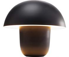 Kare Design Mushroom Table Lamp 40 cm Matt Black