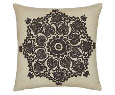 Morris & Co Bullerswood Coussin Gris Anthracite 40 x 40 cm
