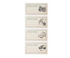 KitchenCraft Home Made Lot de 100 étiquettes autocollantes pour pots de confiture Style vintage