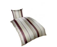 Janine Design 06/3727 Monza Parure de lit en Satin de Coton mako avec Housse de Couette 135 x 200 et 80 x 80 cm