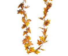 HEITMANN DECO - Guirlande électrique avec Feuilles dérable - Guirlande décorative Lumineuse dautomne avec 20 LEDs - alimentée par Pile ; pour intérieur