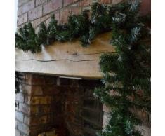 PMS Guirlande Ã Pointe de Neige en PVC 240 Embouts avec Ã©tiquette Ã Suspendre 9 x 10 cm