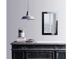 Bonamaison DÃ©coration Murale Impression sur Miroir EncadrÃ© sur Toile, Dimensions: 40 x 60 Cm - ConÃ§u et fabriquÃ© en Turquie