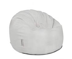 Outbag Donut Pouf, Blanc, 90 x 90 cm