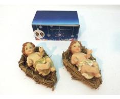 Jésus enfant 14 cm avec berceau