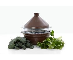 Estraggo S Cuiseur vapeur professionnel de 22 cm en cÃ©ramique Zisha