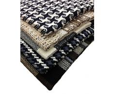 GMMH Kufstein Tapis Coton handweb Tapis Patchwork 70Â x 70Â cm (1)