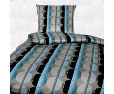 Janine Design Torino 4948/08 Housse de couette 135x200 cm + taie doreiller 80x80 cm Satin maco