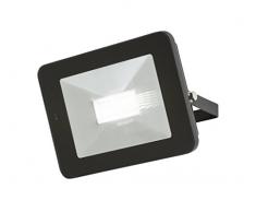 Knightsbridge 230 V IP65 50 W Projecteur LED Noir en Aluminium moulé sous pression avec capteur 4000 K