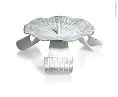 Wiedemann Chandelier en mÃ©tal avec mandrin, Cire, Argent, 5Â x 10Â cm