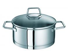 Wega Sauteuse en acier inoxydable 20 cm, Acier inoxydable, Acier inoxydable, 20 cm