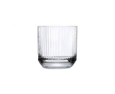 PASABAHCE 449442 BigTop Lot de 6 verres Ã whisky en verre, transparent, 32 cl