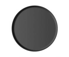 Villeroy & Boch 10-1665-6007 Iconic Universelle, Assiette Polyvalente en Porcelaine Premium, rÃ©sistante au Lave-Vaisselle, Noire