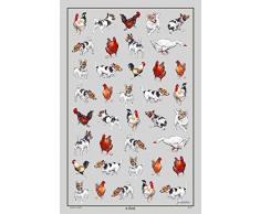 Samuel Lamont Torchon Gris Taille Unique