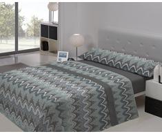 Gale Hayman Style Javier larraÃ­nzar draps, Polyester, Gris, lit 100/110Â (Double), 39Â x 30Â x 4.5Â cm