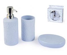 Home Set de Salle de Bains Jesolo en Faience, 3 Pièces