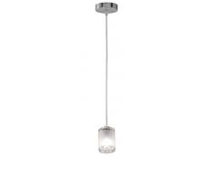 Valan Lampe suspension E27, 60Â W, chromÃ©, 10Â x 10Â x 20Â cm