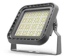 EVALIGHTING EVA24544N Projecteur Led Pro, Metal, Blanc