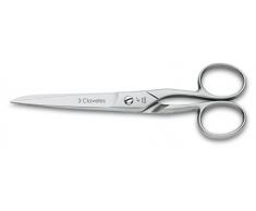 3 Claveles 28 - Ciseaux de Couture, 15,24 cm, INOX Mat