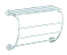 Allibert 1848111 Corfou Porte Serviette Ã Fixer Blanc