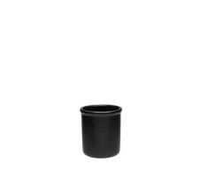 Emile Henry EH718713 0 GASTRON Buffet Pot a ustensiles 13 cm Couleur Noir Satine