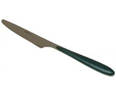 Viscio Trading 80346 Couteaux Table Master, Acier, Vert, 2 unités