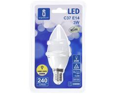 Aigostar 175849 â Ampoule LED C35, de type bougie, 3 W, filetage Petite et lumière chaude