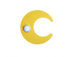 La Luce del Futuro 1195/AP.GI Applique murale plafond 60 W, jaune