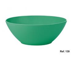 COSMOPLAST Freezing Saladier en polypropylène Orange 26 cm