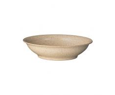 Denby Studio Craft Châtain Assiette Creuse, Medium, Céramique, Beige, 15.5 x 15.5 x 4 cm