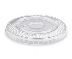 GUILLIN - SERVIPACK CVCP270C CARTON DE 1000 Couvercle Plat pour Coupe Ã Dessert EvasÃ©e Compatible avec Cp270C, Plastique, Transparent, 9,5 x 9,5 x 1 cm