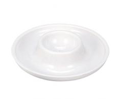 Westmark 20622270 Coquetier Punto Rond 3 piÃ¨ces en SAN/PS Blanc, 10 x 10 x 2,1 cm