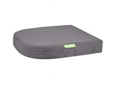 Outbag 31MOPLU-Ant Coussin de Chaise, Polyester, Anthracite, 45 x 45 cm