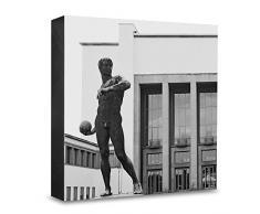 COGNOSCO HG-DD104 Tableau Mural en Bois avec Photo darchitecture Dresden Noir/Blanc 15 x 15 cm