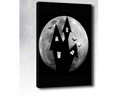 Bonamaison Peinture sur toile, multicolore, 70 x 100 cm - ConÃ§u et fabriquÃ© en Turquie