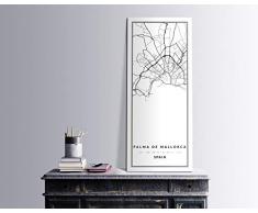 Bonamaison DÃ©coration Murale en Toile, Multicolore, 60 x 140 cm