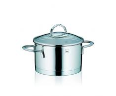 kela 10958 Marmite Cailin 16cm en Acier Inoxydable, Argent Brillant, 16 cm