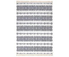 Vallila Soma Tapis en Coton rayÃ© 120 x 170 cm Gris 170 x 120 cm