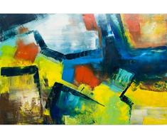 Legendarte PL-100 Tableau Une Floraison Ã©clatante. Impression Digitale sur Toile, cm. 50x70, Lienzo, Multicolor