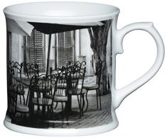 Kitchen Craft Arbre à café en Porcelaine 400 ML en Forme de chope Mug Multicolore