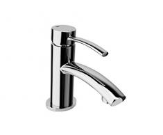 Bisk Chroma de Ã Levier Unique Robinet mÃ©langeur pour lavabo, chromÃ©, 6Â x 16,5Â x 15Â cm