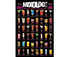 Pyramid Generic PP32135 Mixology Maxi Poster, Multicolore, 61 x 91,5 cm