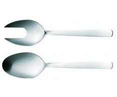 Fiskars Couverts à salade, 2 pièces, Acier de qualité, Acier/Mat, Functional Form, 1002960