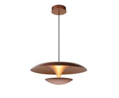 Lucide BIMSE - Suspension - Ã 55 cm - LED Dim. - 1x24W 2700K - Rose Quartz