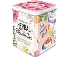 Nostalgic-Art 31303 Boîte à thé en Forme de Fleur