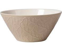 Villeroy & Boch CaffÃ¨ Club Floral Touch of Hazel Petit bol, 750 ml, 16,4 cm, Porcelaine Premium, Marron