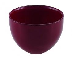 Aulica 716417 Lot de 6 Coupelles Verre Rouge 8,5 x 8 x 8,5 cm