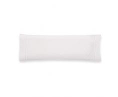 Sancarlos Murano taie doreiller, 100% Coton Percale, Blanc, LIT de 90Â