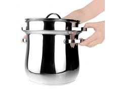 IPAC GEN88 Dessous DE Plat TELESCOPIQUE, INOX, Argent